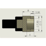 Tasseau en Peek N°17