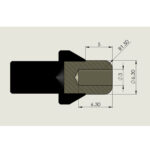 Tasseau en Peek N°24