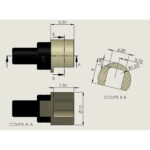 Tasseau en Peek N°38