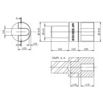 Tasseau en laiton N°50