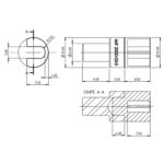 Tasseau en laiton N°51