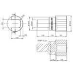 Tasseau en laiton N°52