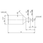 Tasseau à chasser les tubes N°1 - N°14