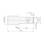 Tasseaux à chasser les tubes Ø ext. 4.40
