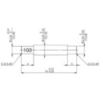 Tasseau à déchasser les tubes Ø ext. 2.55