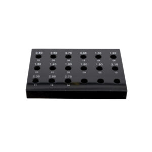 Plaque de rangement pour embouts