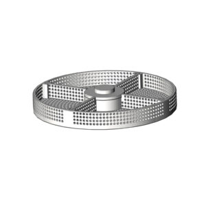 Panier de lavage Ø 63.00 mm, quatre séparations