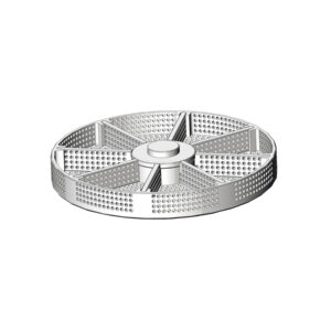 Panier de lavage Ø 63.00 mm, huit séparations