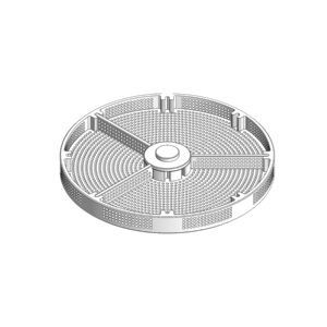 Panier de lavage Ø 82.00 mm, trois séparations