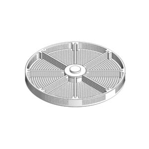 Panier de lavage Ø 82.00 mm, huit séparations