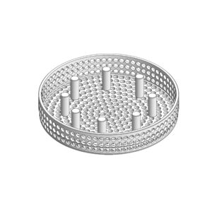 Panier de lavage Ø 82.00 mm, 8 plots, Ø trous 3.00 mm