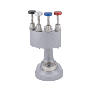 Potence à poser les aiguilles 4 broches ; 3 libres, 1 orientée