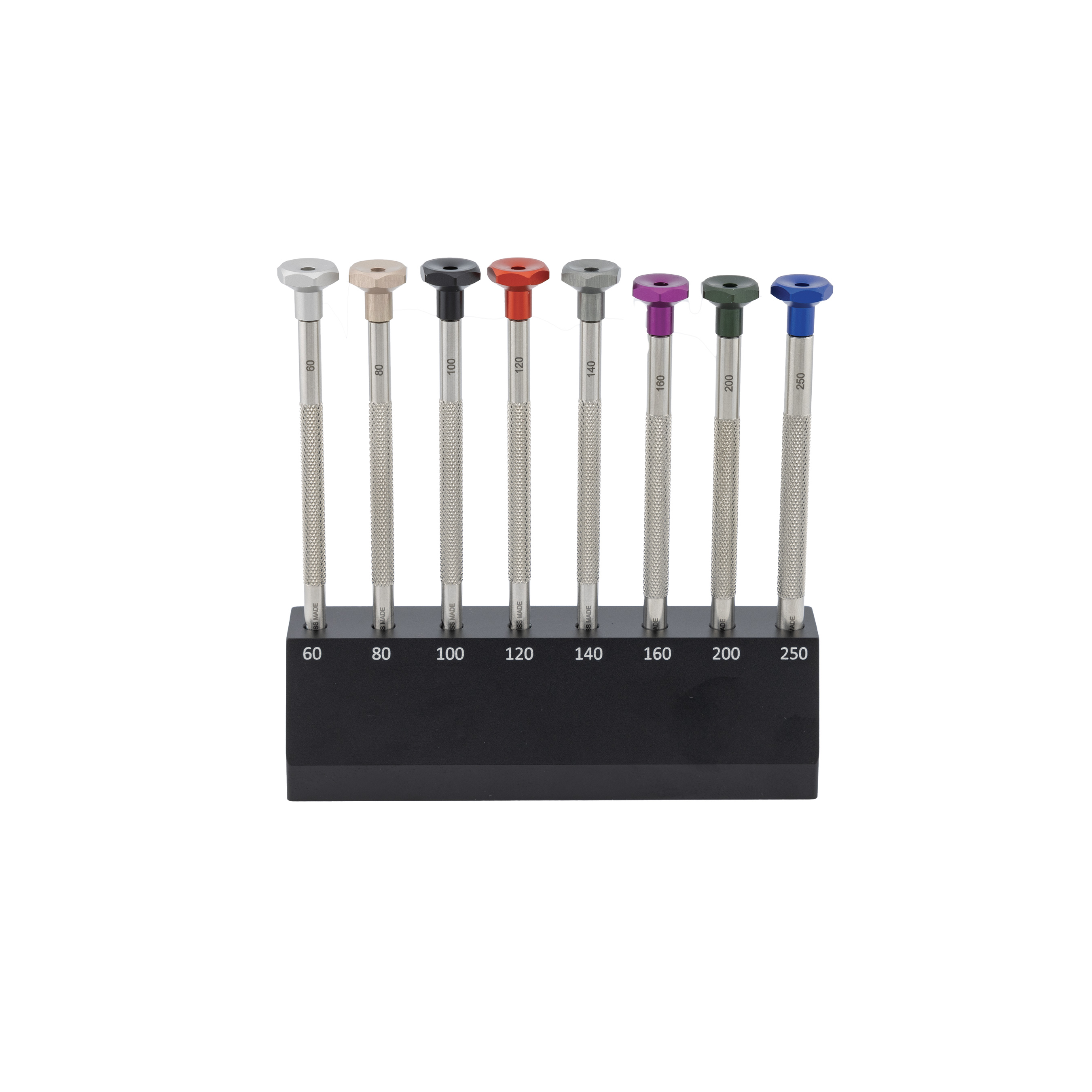 Ball-type screwdriver set