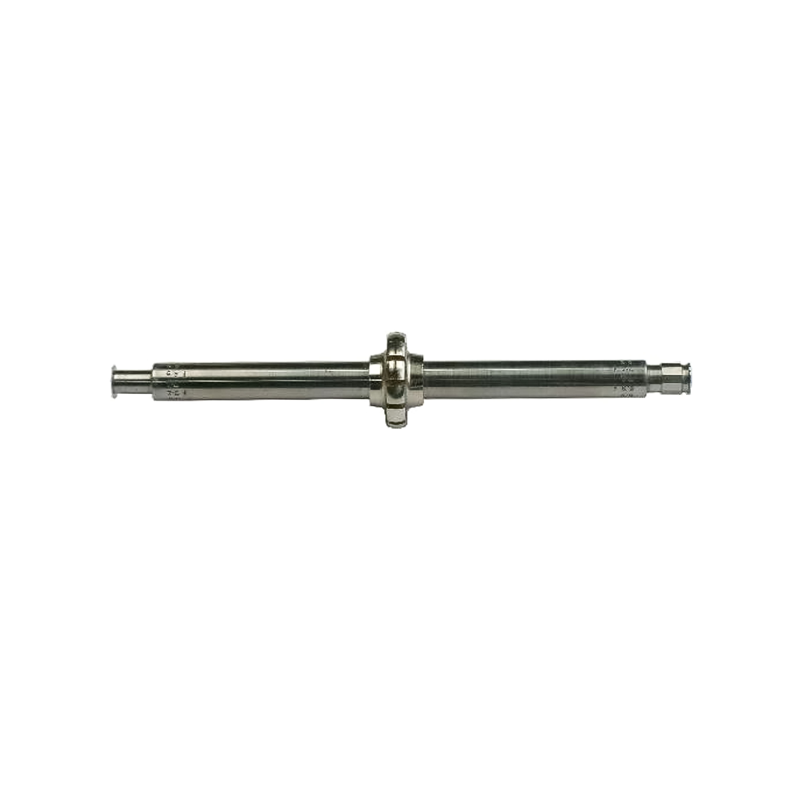 Spindle with lantern and mounted notched disc