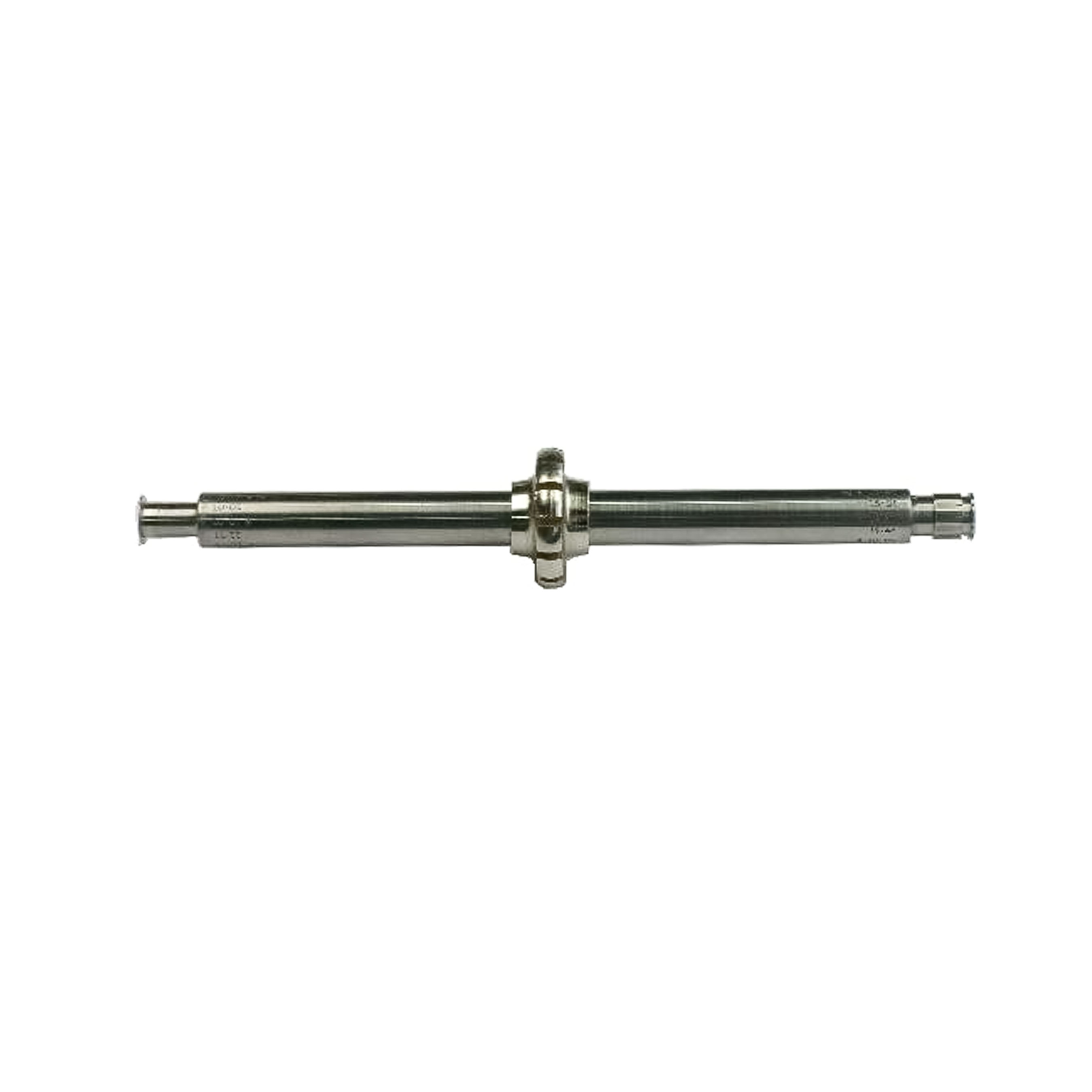 Spindle with lantern and mounted notched disc