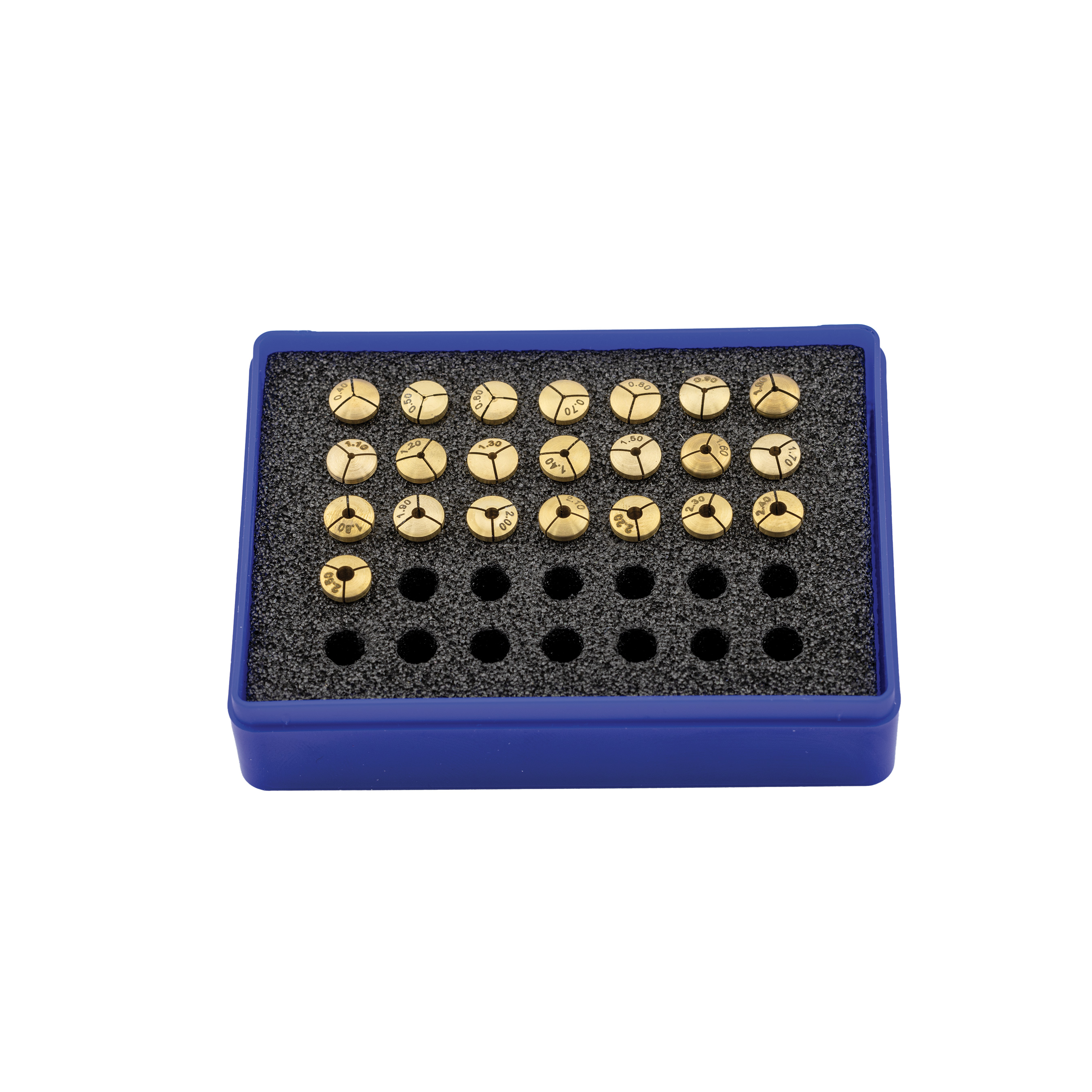 Jeu de pinces laiton