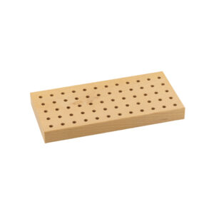 Plaque de rangement en bois